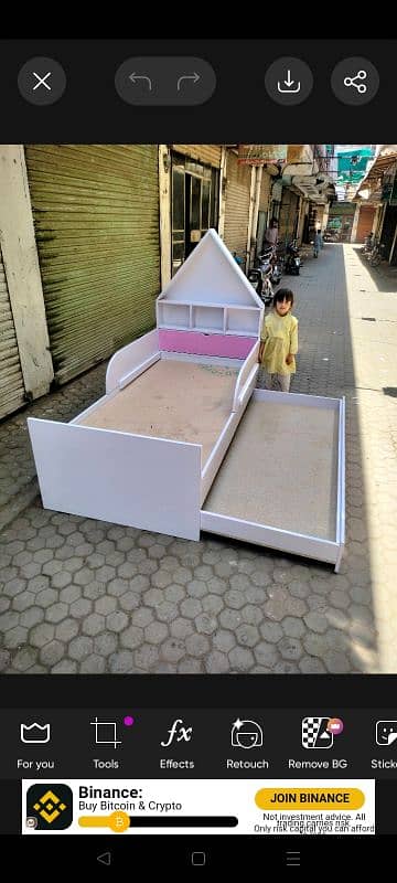 kids bed / baby bed / bunker bed cupboard wardrobe 0316,5004723 9