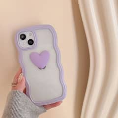 3D Love Heart Silicone Phone Case For IPhone 11 12 13 14 15 Pro Max