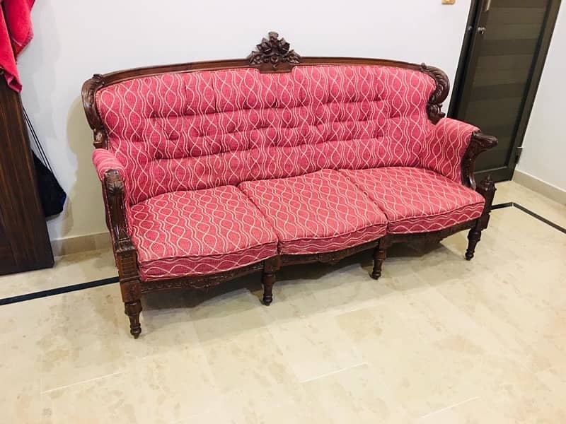 sheesham sofa set 3