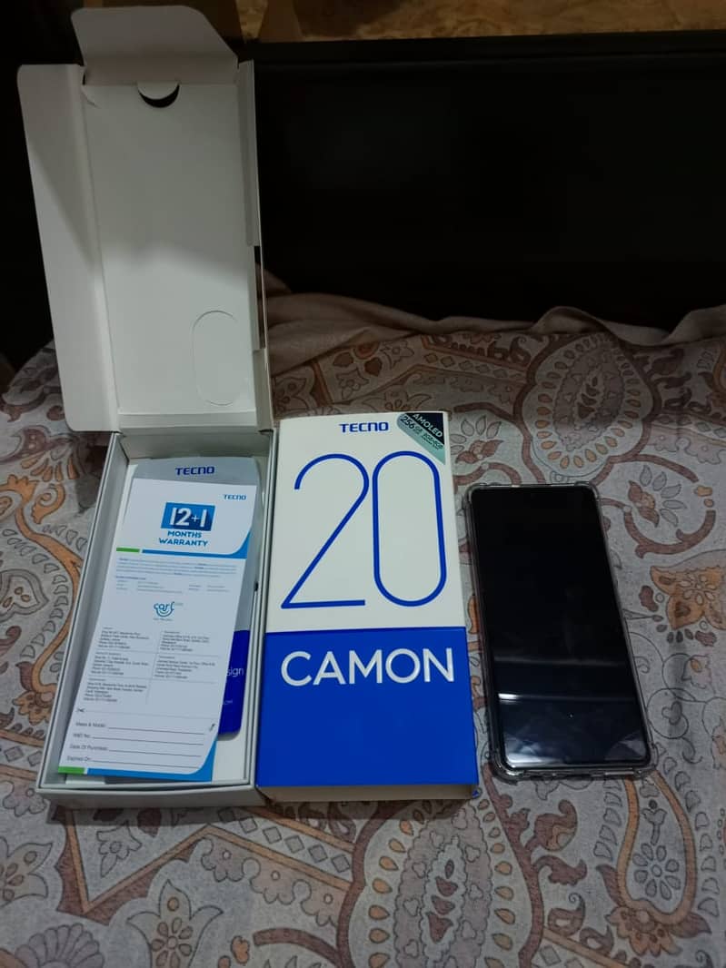 Tecno camon 20 16gb 256gb with warranty 4