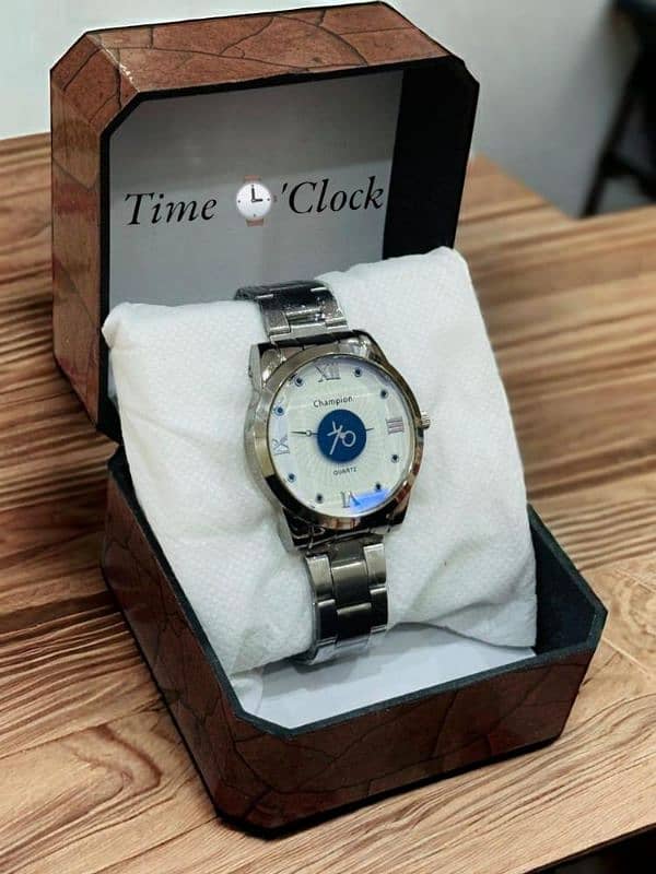 •  Material: Stainless Steel •  watch contect :03410616118 1