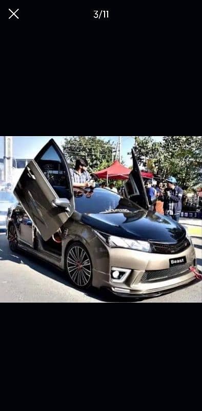 suzuki Mehran lambo door kit available 2