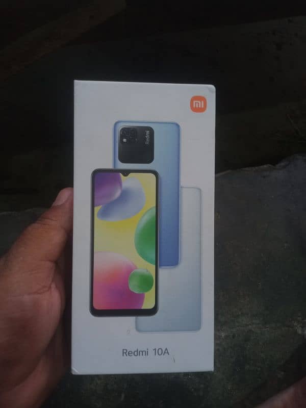 Redmi 10a with box 0325 6458024 3