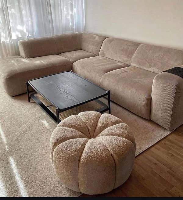 SOFA SET AND CHAIRS L SHAPE SOFA ROUND SOFA 1