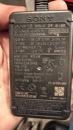 Sony camcorder power supply