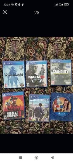 ps4 games available in good condition