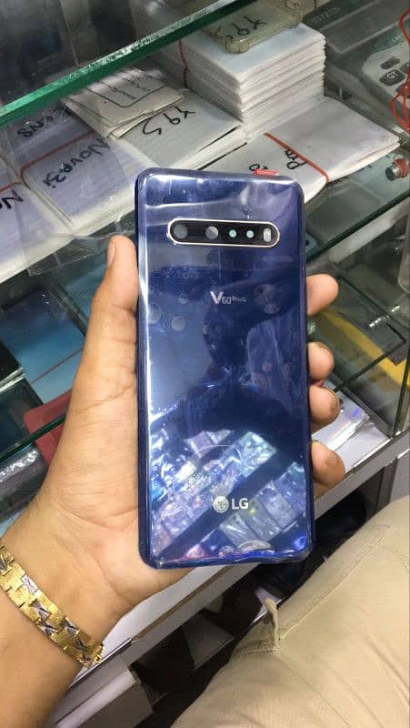 LG v 60 back glass camera lens Ka sath 2