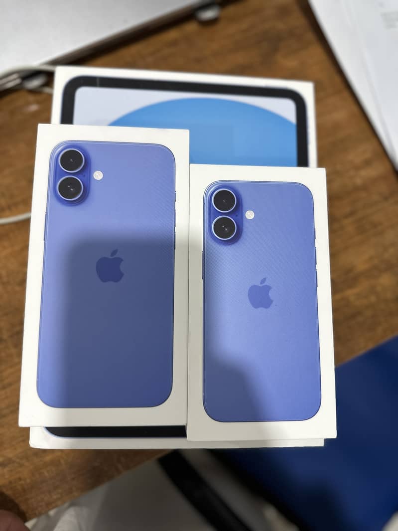 Iphone 16 Simple 128 Gb and plus 128 Ultra marine Blue 1