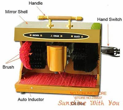 Automatic Shoe Polish Machine (Portable Version) 9