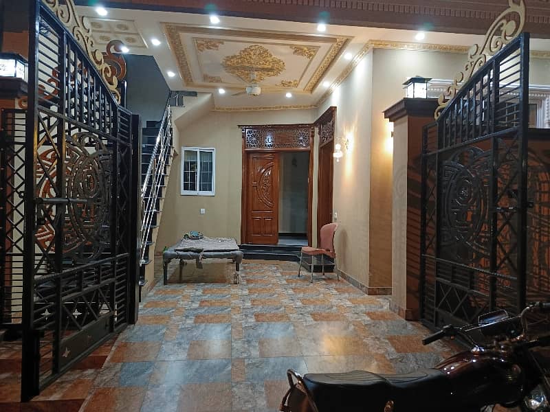 Triple Story Brand New Solid Construction Tile Flooring Spanish House 7 bedroom with Attached washroom 40