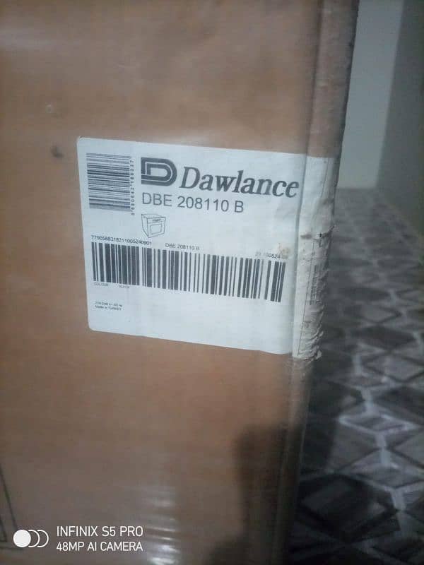 Dawlance built in ovens brand new piece model ,DBE 208110 B, A series 0