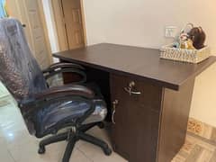 Office Table and Chair