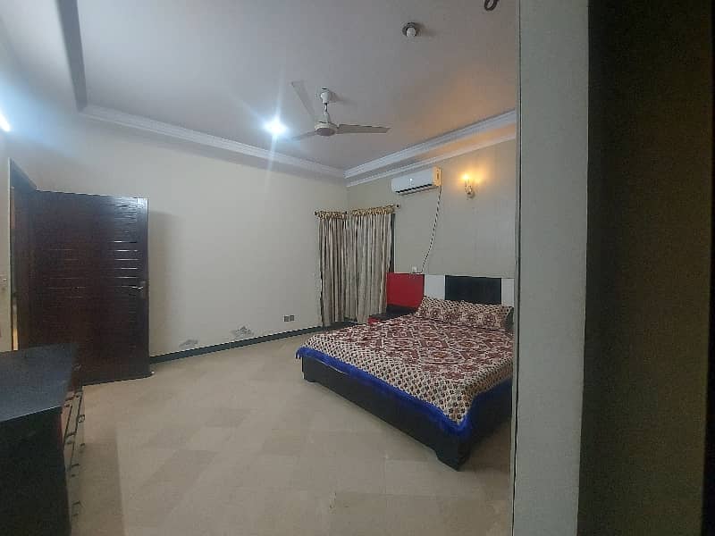 1 Kanal Lower Portion Tile Flooring With Car Porch Gas Available Fully Furnished Available For Short And Long Time 1