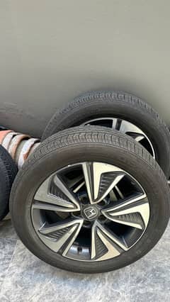 HONDA CIVIC RS RIMS AMD TYRES