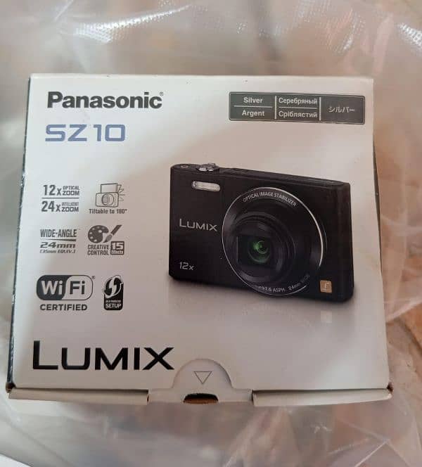 Panasonic SZ10 Lumix Digital Camera 3