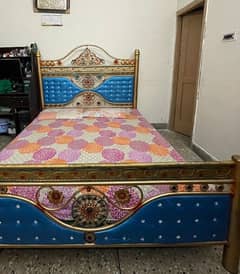 iron bed in new condition for sale 0