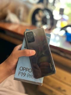 oppo f19 pro 10/10 complete box mobile phone exchange possible