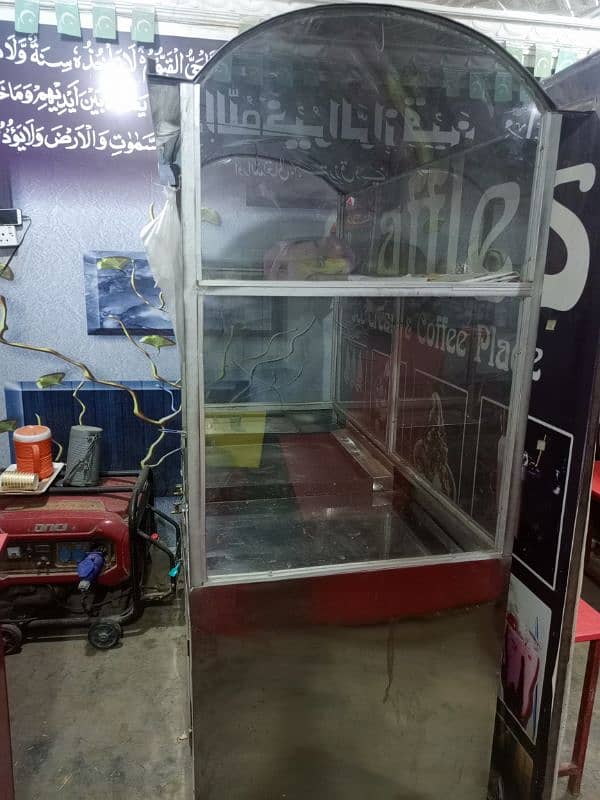 Shwarma, Burger and fries Counter 1