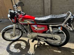 Honda 125 | 2021 Model | 2023 original Tanki Tppy  | Punjab Number