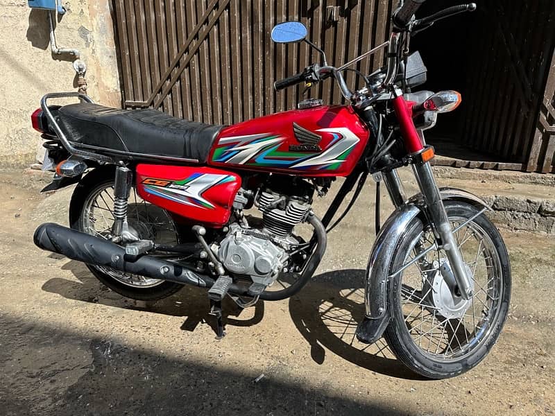 Honda 125 | 2021 Model | 2023 original Tanki Tppy  | Punjab Number 1