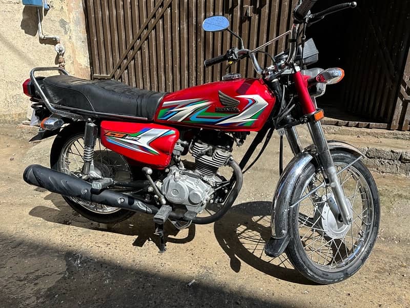 Honda 125 | 2021 Model | 2023 original Tanki Tppy  | Punjab Number 3