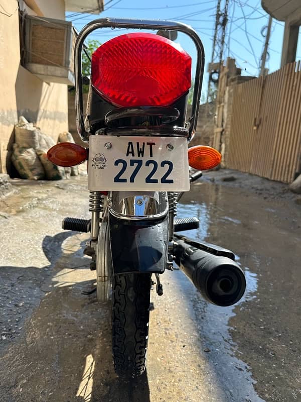 Honda 125 | 2021 Model | 2023 original Tanki Tppy  | Punjab Number 5