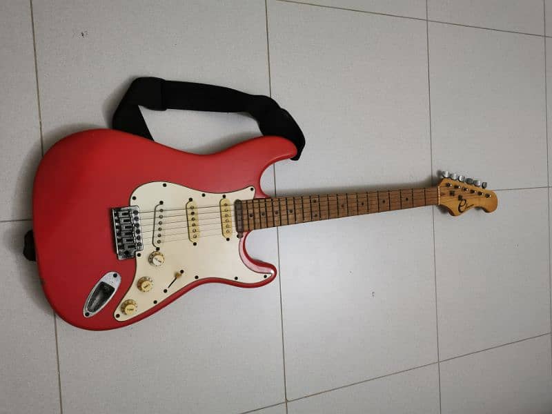 ELECA ELECTRIC GUITAR (RED) S TYPE 2