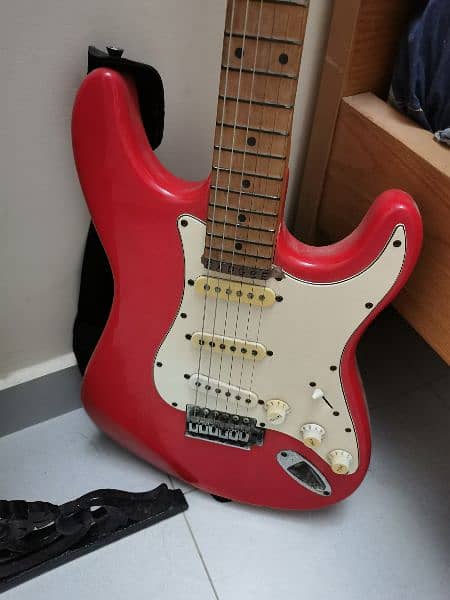 ELECA ELECTRIC GUITAR (RED) S TYPE 4