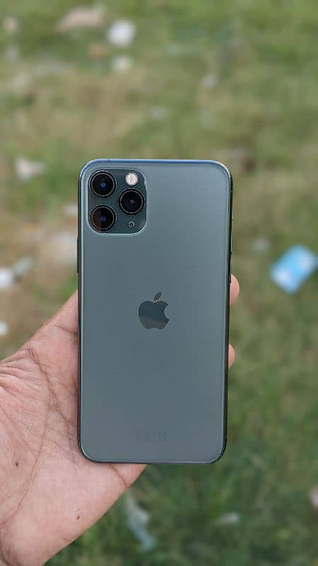 Iphone 11 pro 256gb non PTA bettery change face id Tru ton of baqi all 6