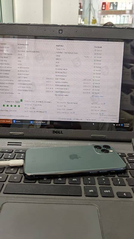 Iphone 11 pro 256gb non PTA bettery change face id Tru ton of baqi all 9