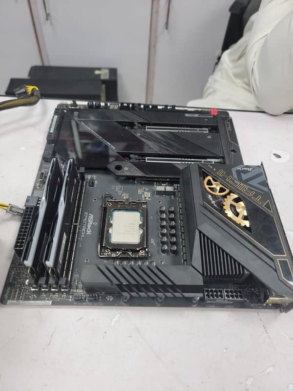 ASrock Z790 Taichi Premium EATX Board with 12700Kf combo 1