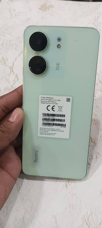 Redmi 13c 6/128 condition 10×10 7month use with original charge box 8