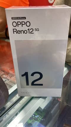 oppo Reno 12F 5g open  box 12gb 256Gb