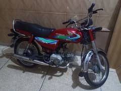 Honda CD 70 2018-C Model Dono tyres New Hai