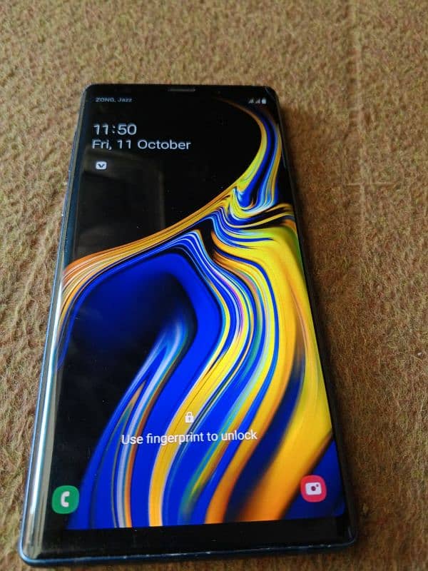 SAMSUNG GALAXY NOTE 9 BLUE COLOUR 4