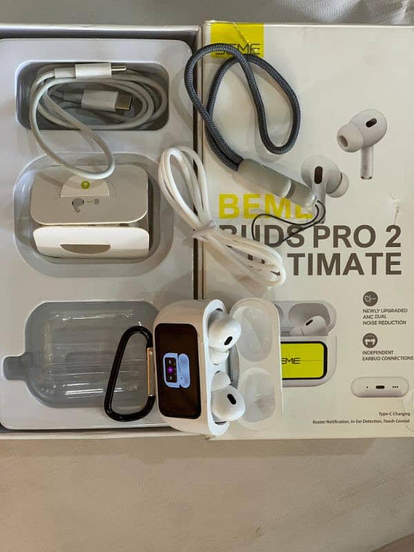 Smart Aribuds Pro with Display Smart watch. 11