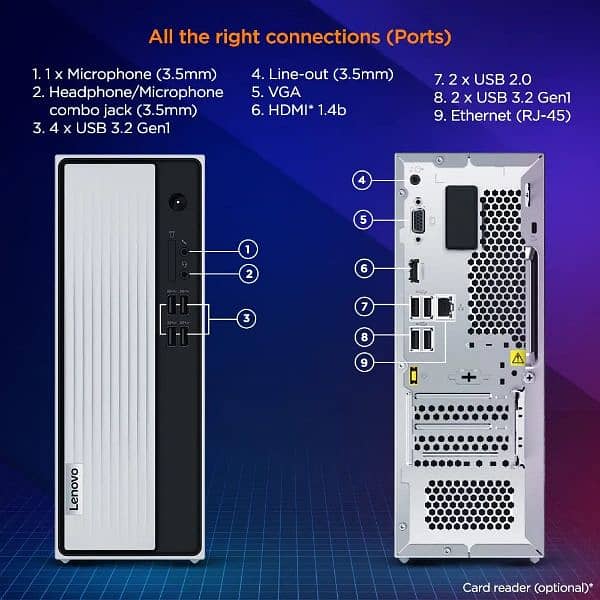 Lenovo Ideacenter 3  with AMD Athlon 3050U 3