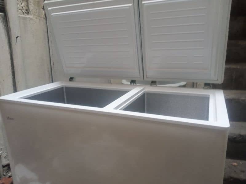 deep freezer double door deep freezer and fridge haier 10