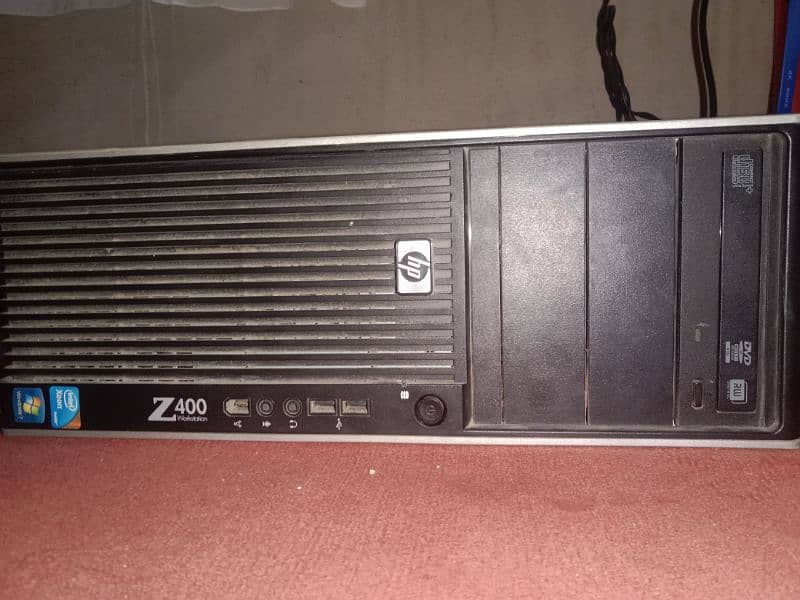 hp z400 Intel r xeeon processor full and high gamming pc 1