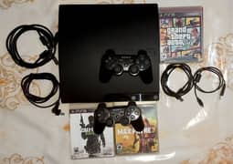 Sony PlayStation 3 Slim Gaming Console (10/10 Condition) 0