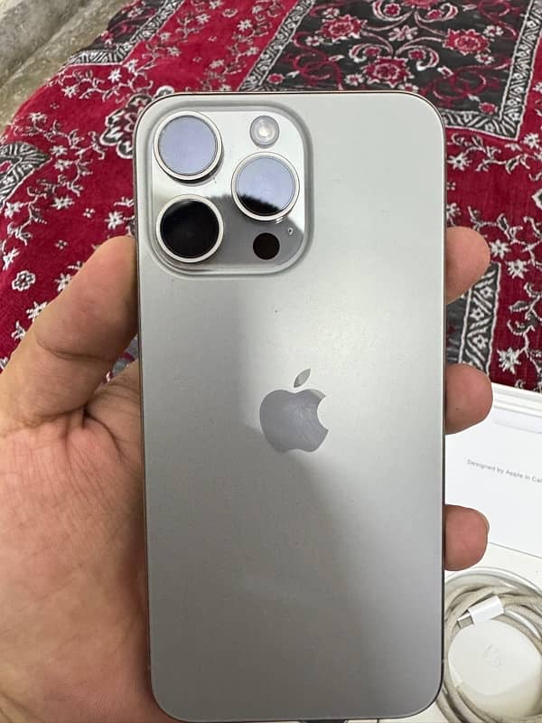 iphone 15 pro max 256gb JV 5