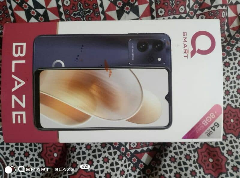 QMobile Blaze 4+4 Ram 64gb Rom for sale in Karachi 03141252173 0