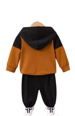 Complete Brown & Grey Track Suit For Kids|Winter's Sale! 0