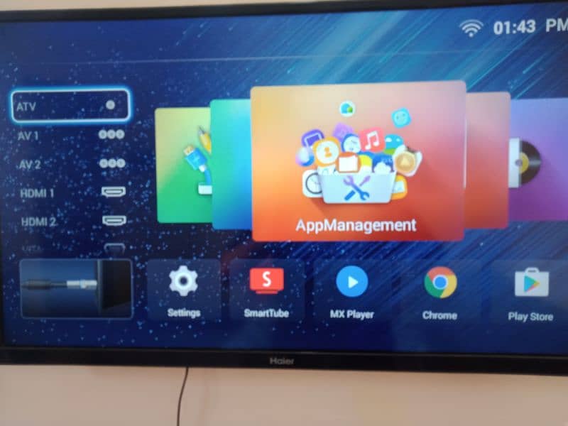 Haier 32inch smart led with mobil conected Android 3