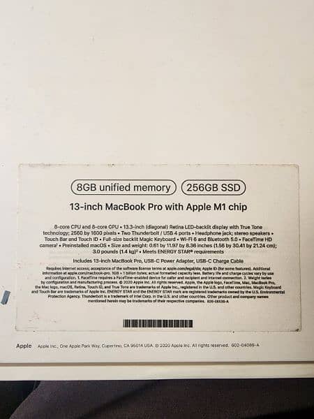 MacBook Pro M1 2020 13" Display, Excellent Condition 1