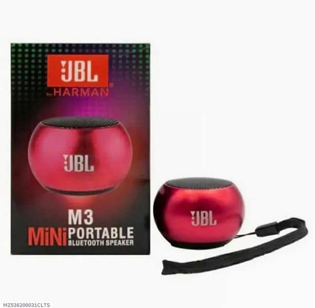 JBL Original Mini Portable M3 Bluetooth Speaker. 2