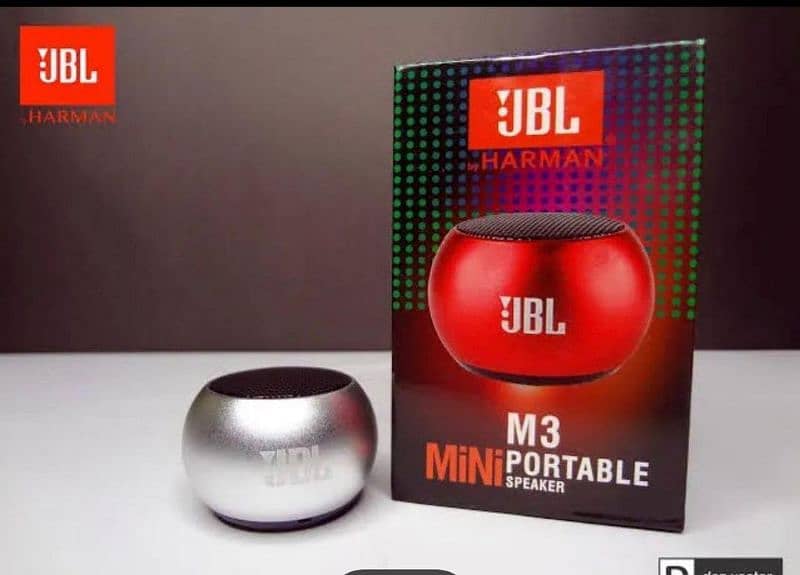 JBL Original Mini Portable M3 Bluetooth Speaker. 3