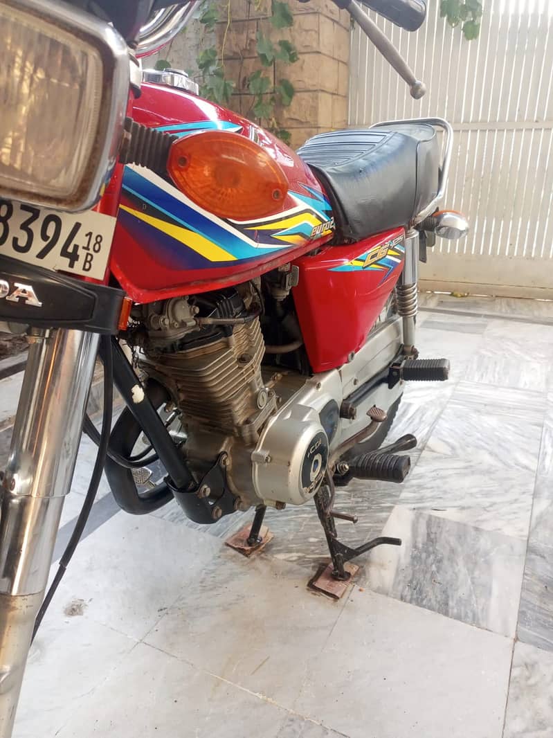 Honda 125 model 2018 Lahore registered all documents complete 2