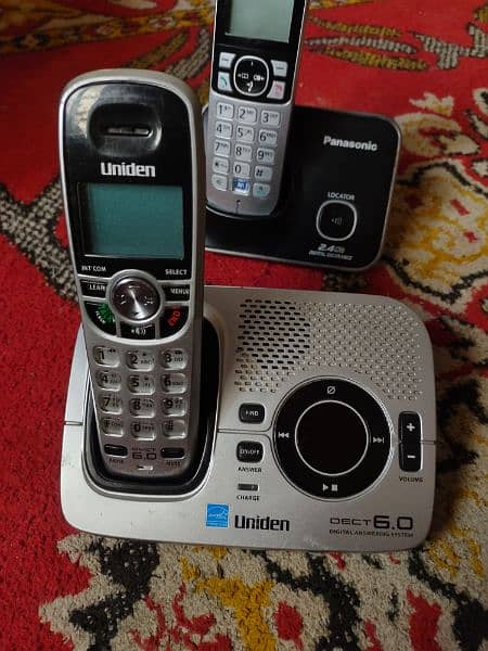 UK IMPORTED PANASONIC UNIDEN CORDLESS 3