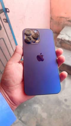 Iphone 14 Pro Max (256) HK Model Double Sim Wala 0